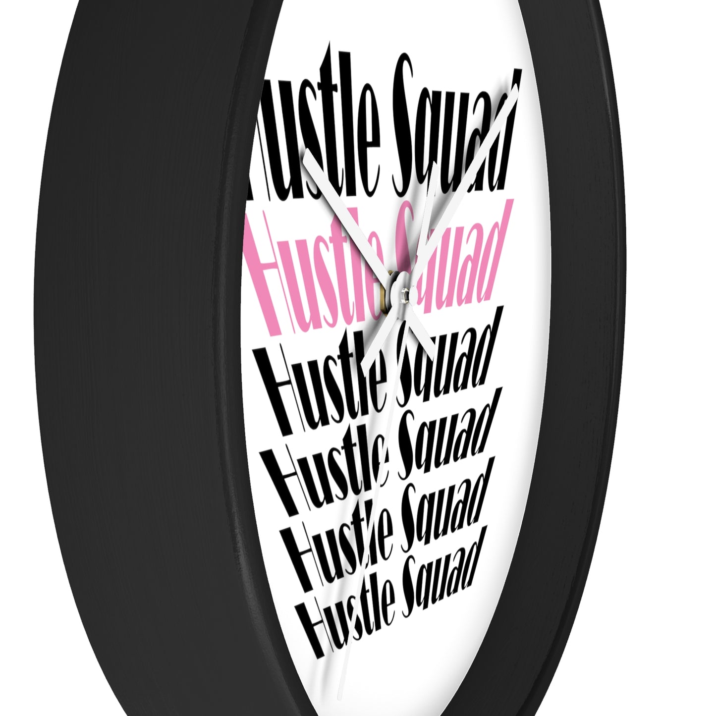 Hustle Squad Wall Clock