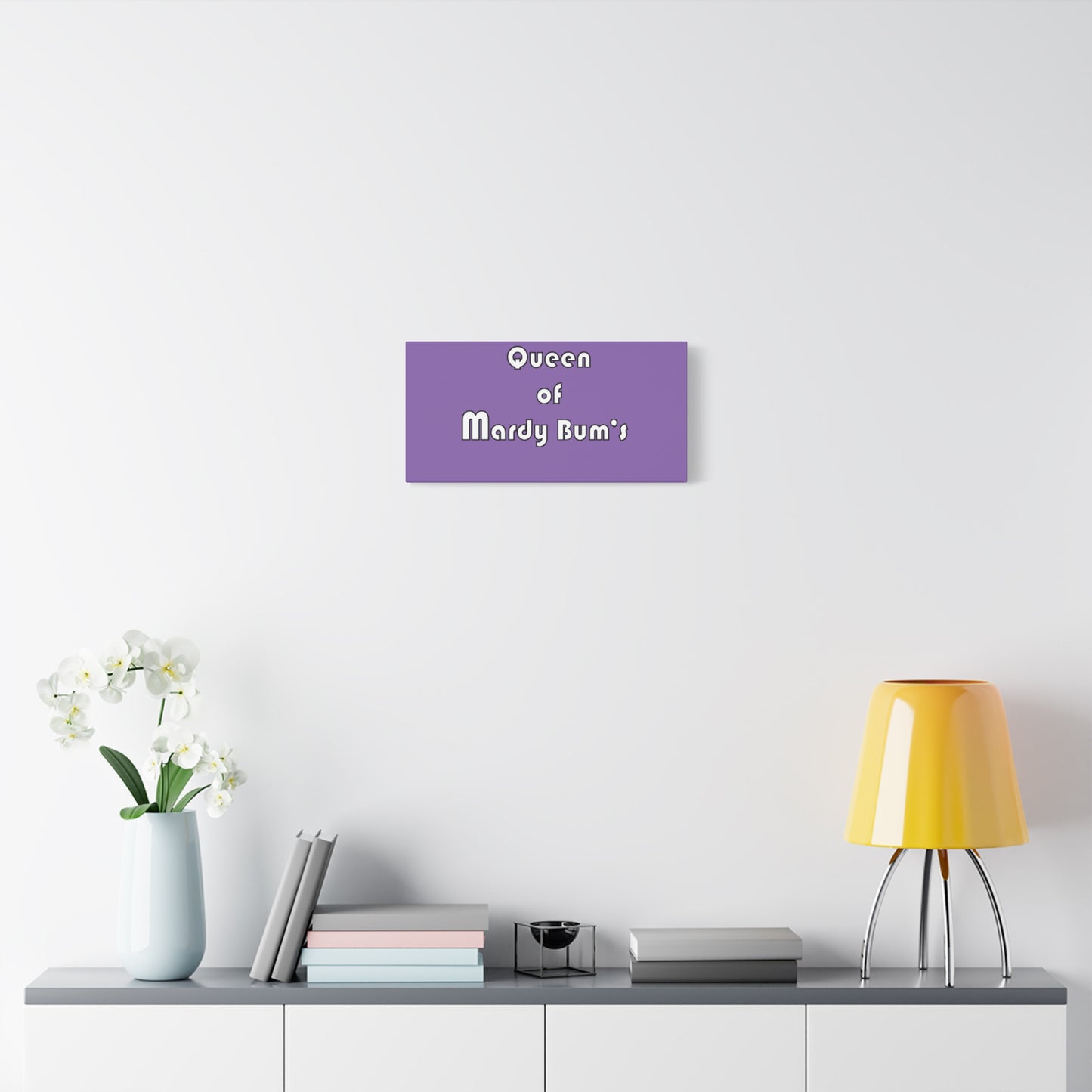 Queen of Mardy Bum's Matte Canvas, Stretched, 1.25"