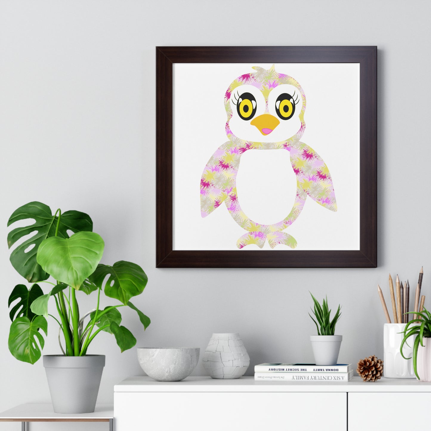 The Penguinies Art Framed Vertical Poster