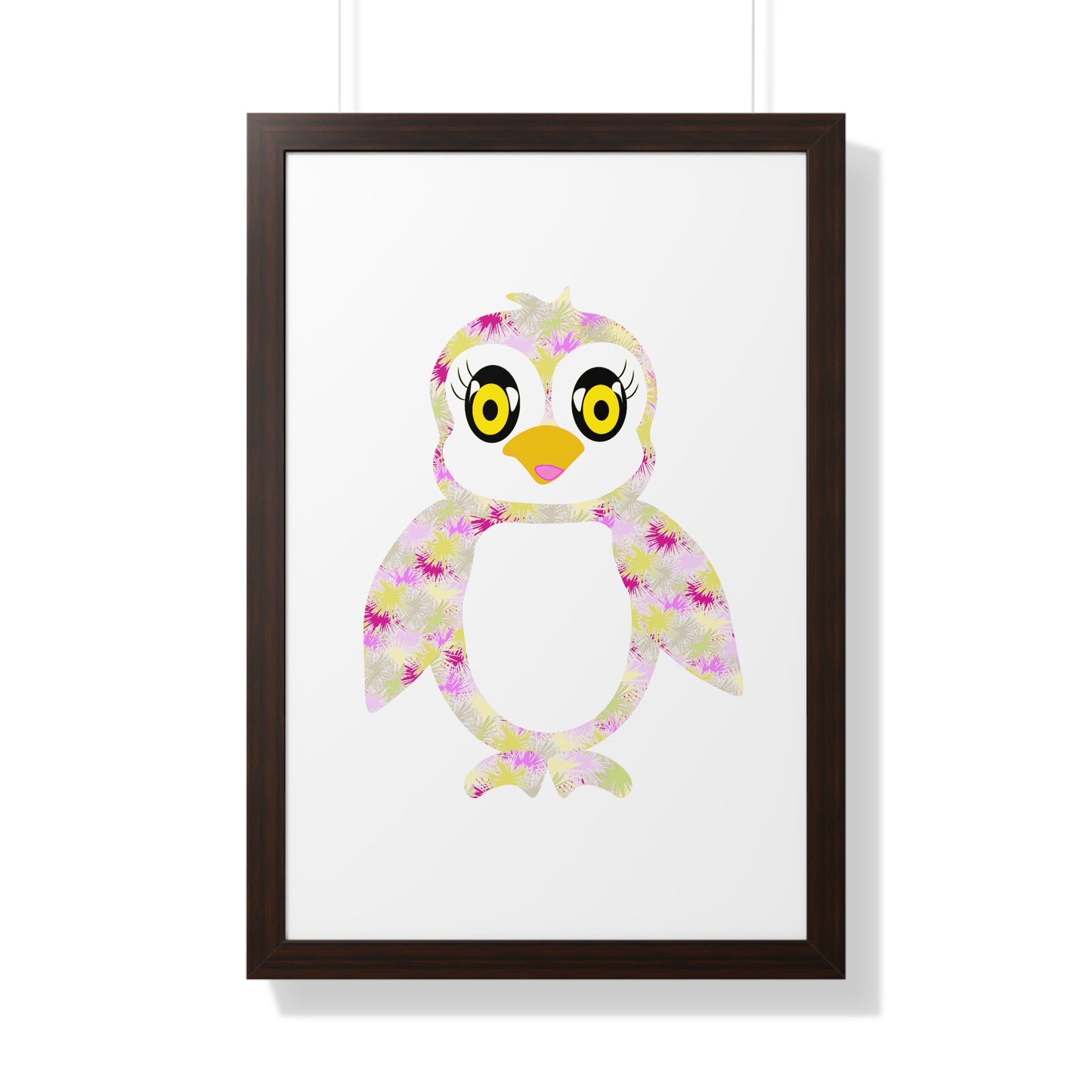 The Penguinies Art Framed Vertical Poster