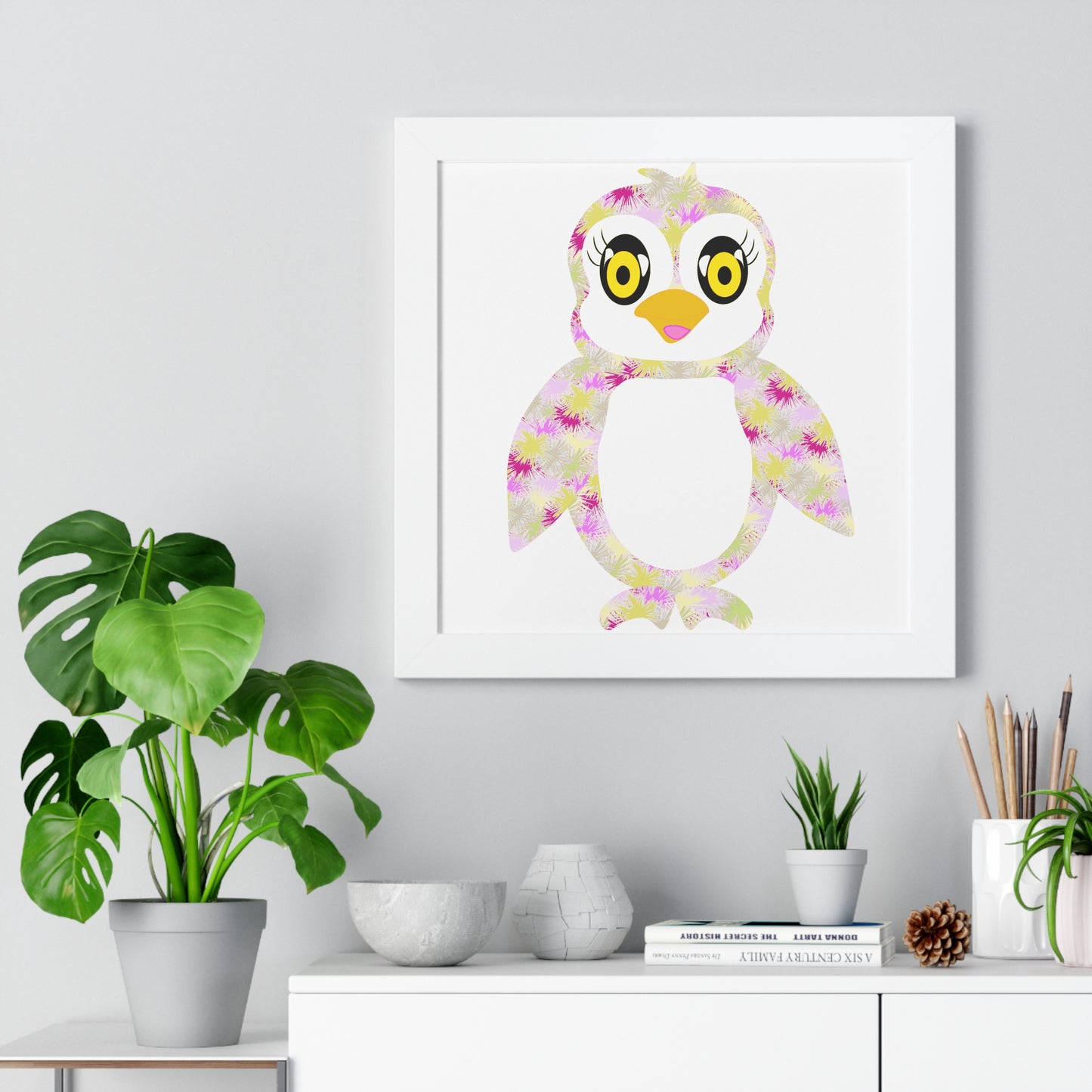 The Penguinies Art Framed Vertical Poster