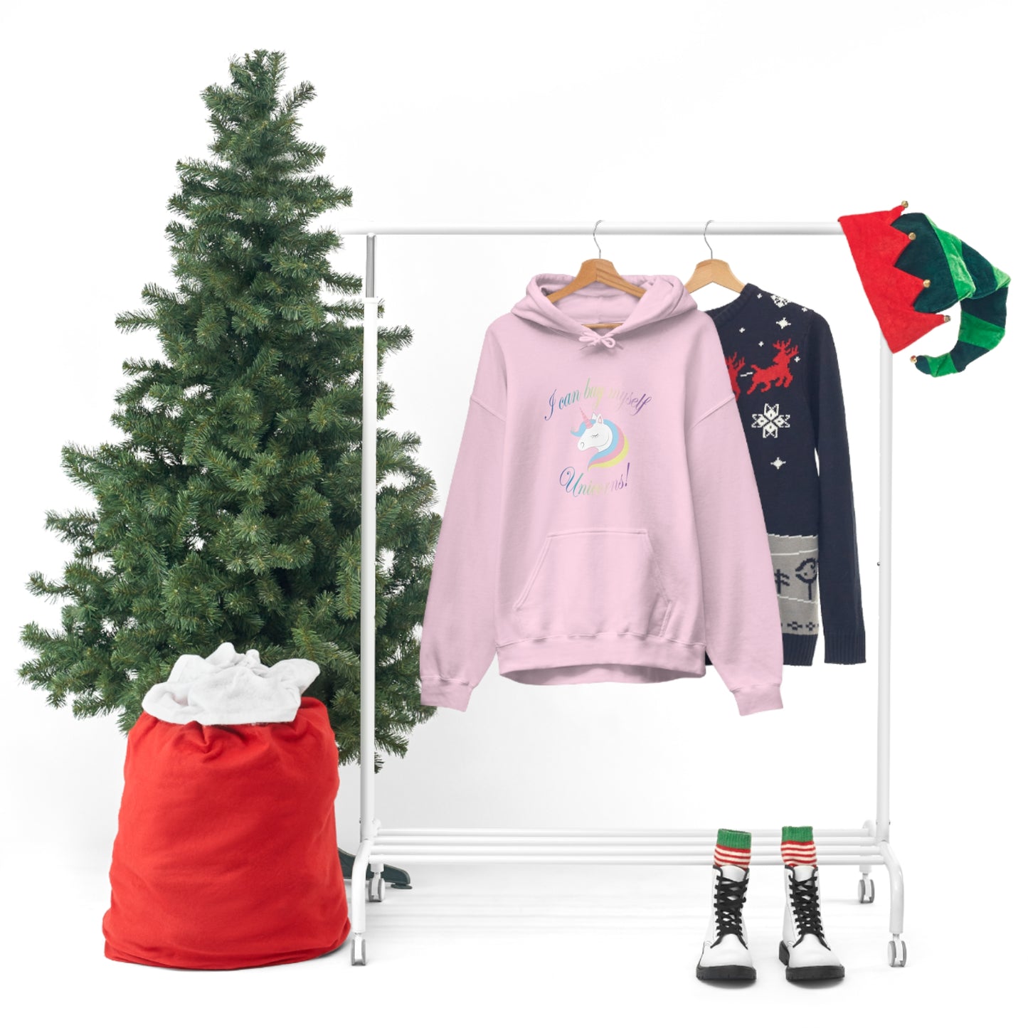 I Can Buy Myself Unicorns! Unisex Heavy Blend™ Hooded Sweatshirt