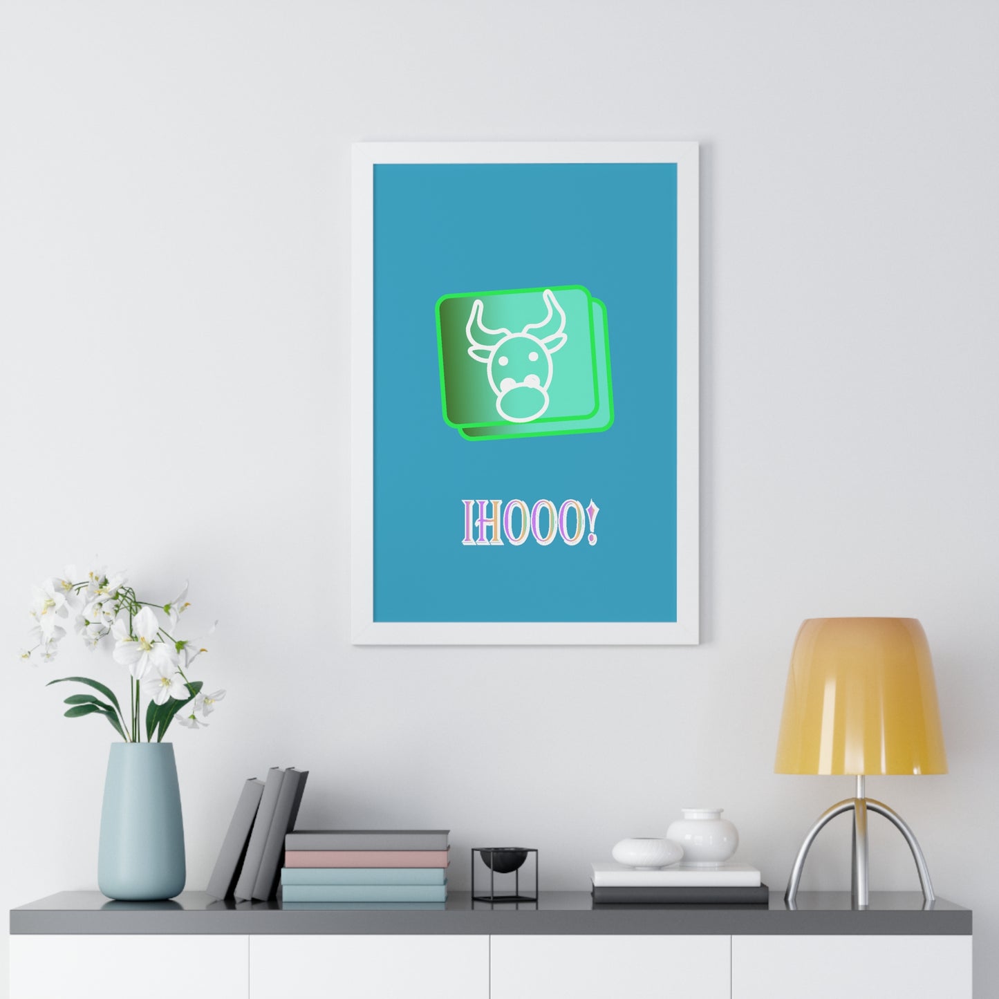 Framed Vertical Poster