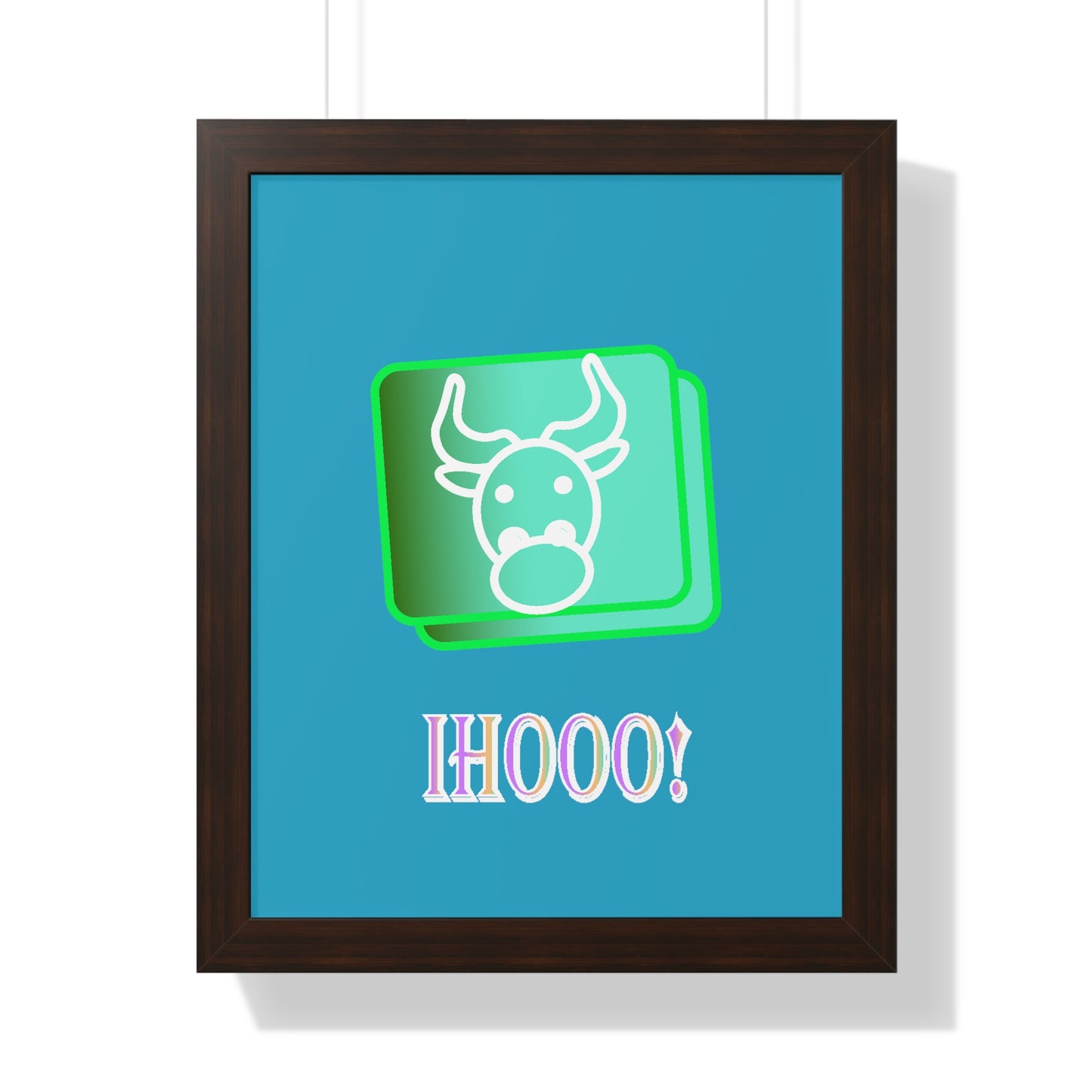 Framed Vertical Poster