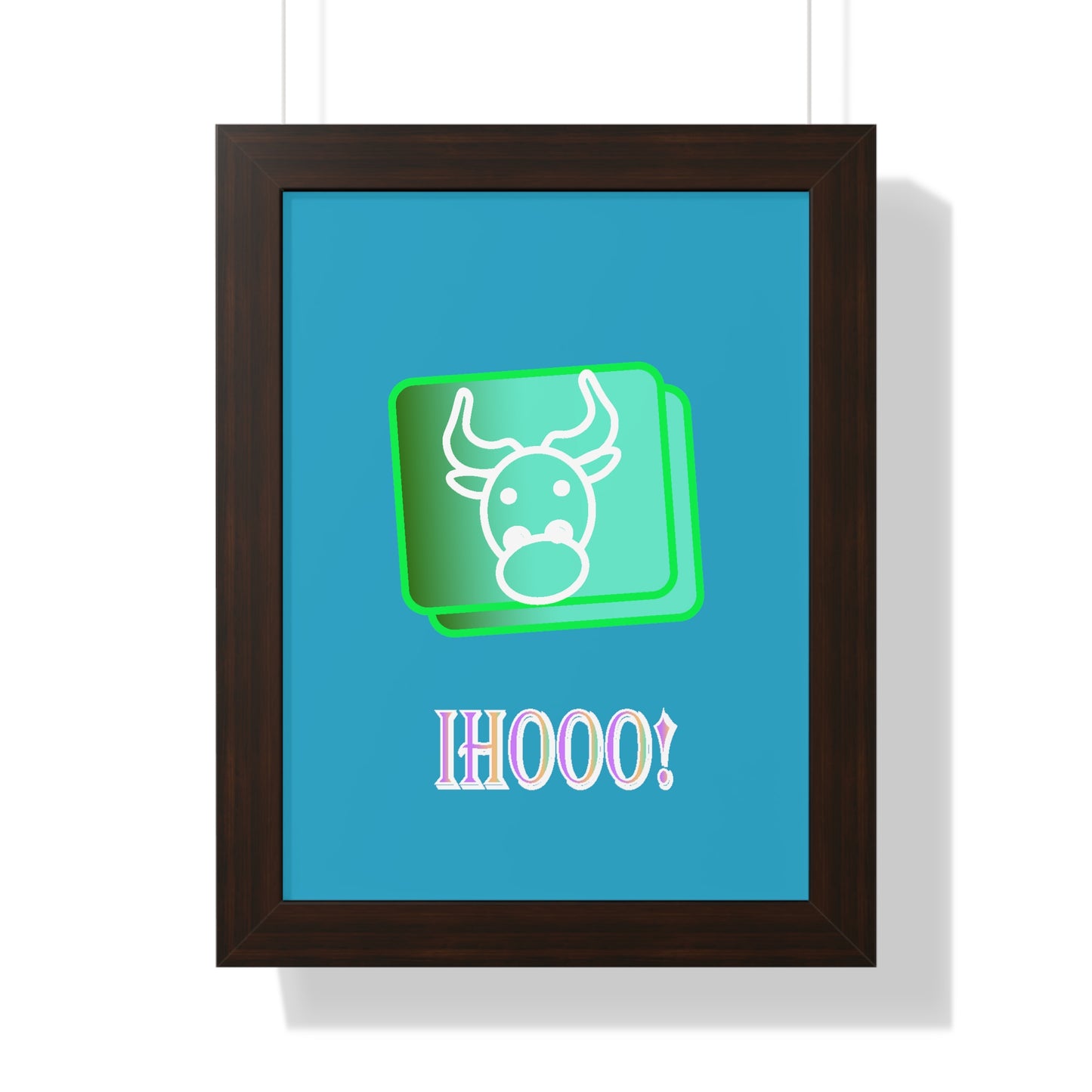Framed Vertical Poster