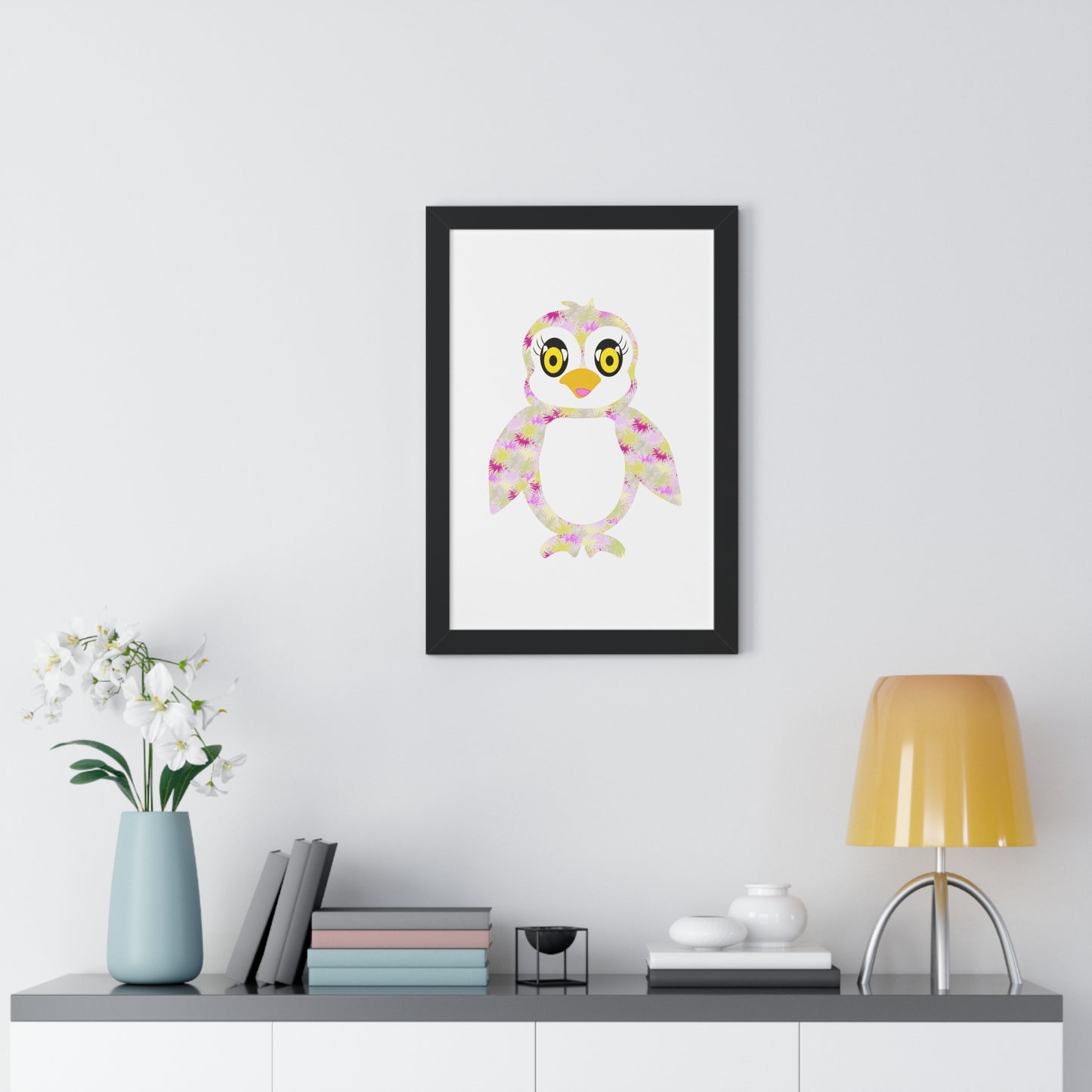 The Penguinies Art Framed Vertical Poster