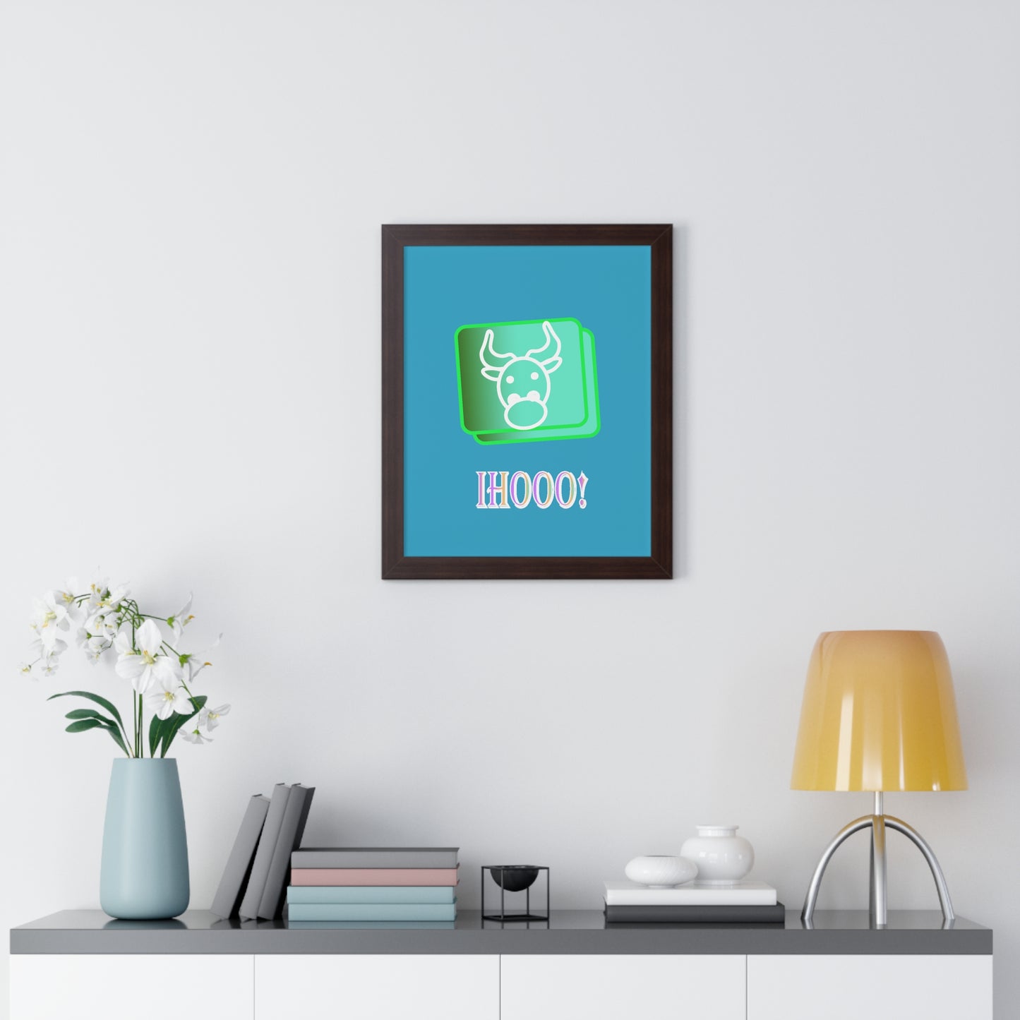 Framed Vertical Poster