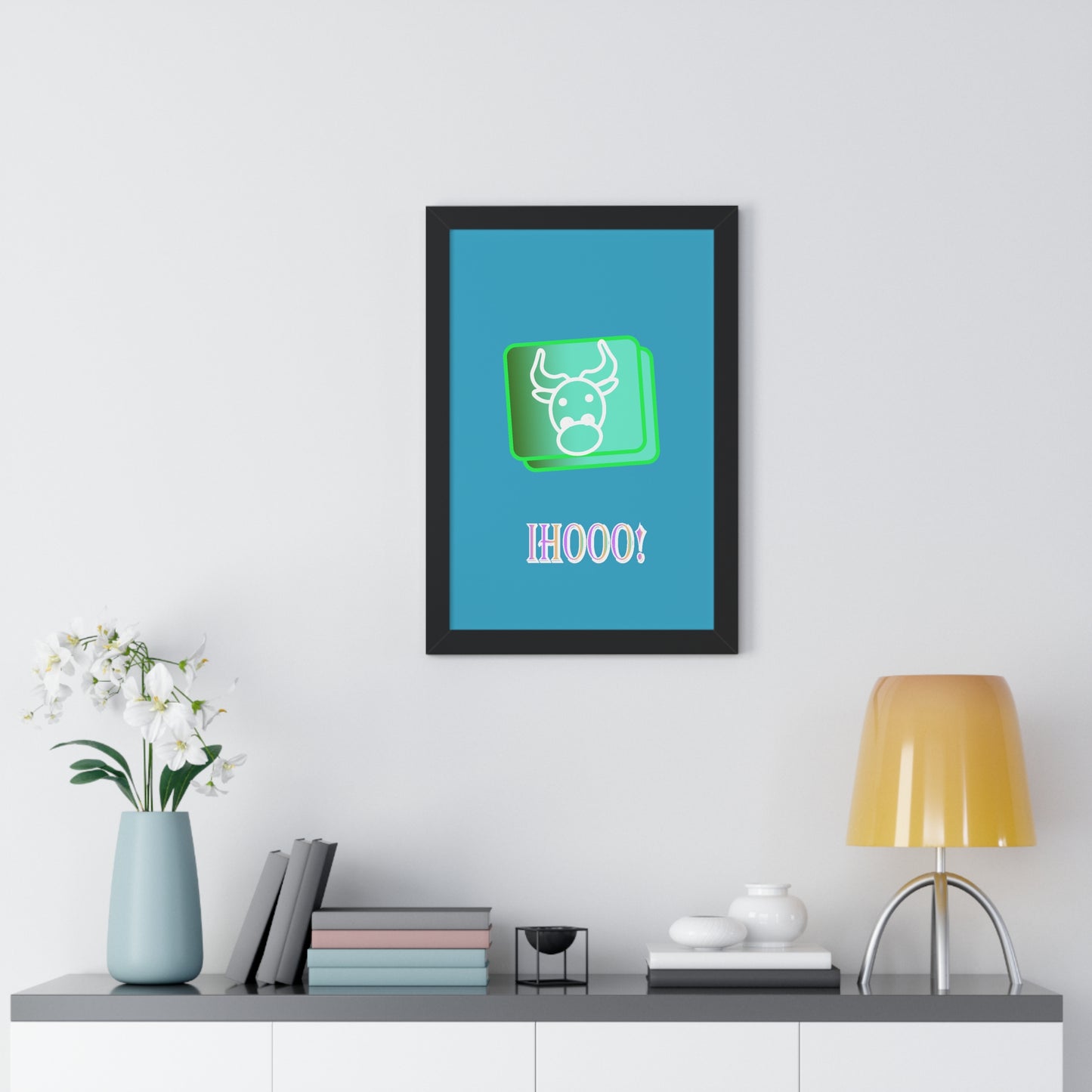 Framed Vertical Poster