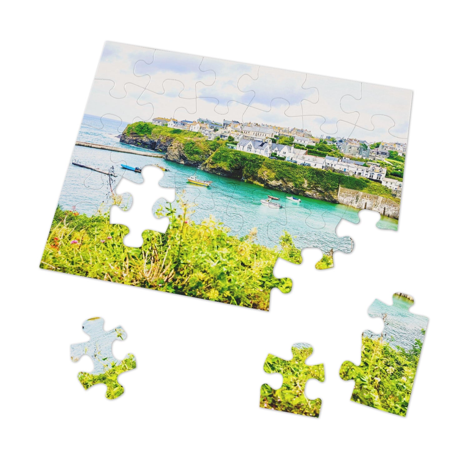 Cornwall Landscape Photograph Jigsaw Puzzle (30, 110, 252, 500,1000-Piece)