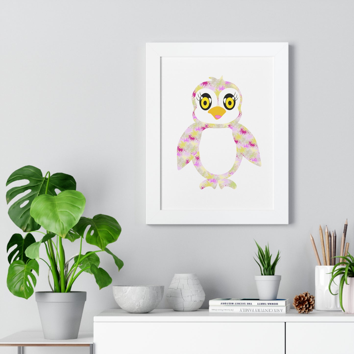 The Penguinies Art Framed Vertical Poster