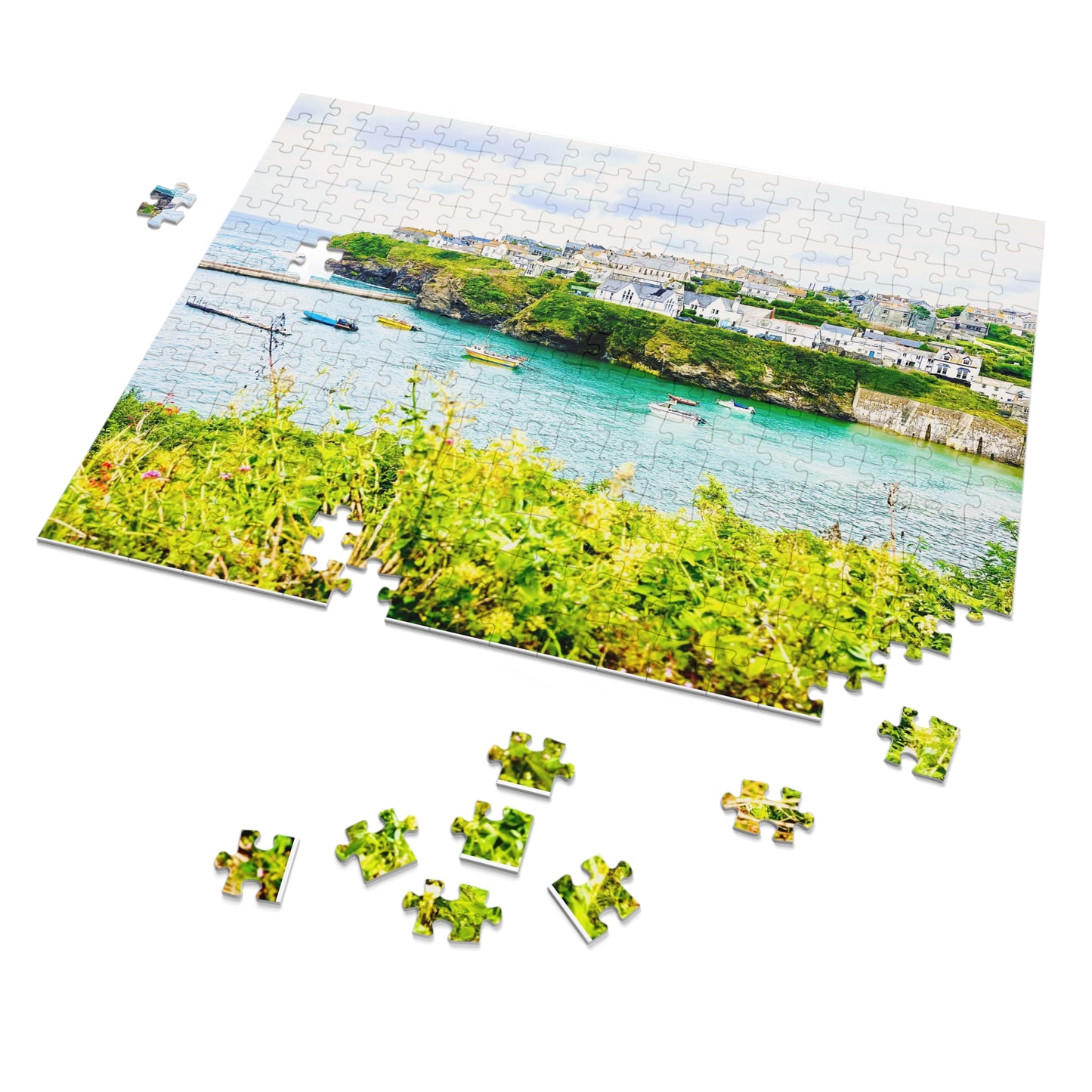 Cornwall Landscape Photograph Jigsaw Puzzle (30, 110, 252, 500,1000-Piece)