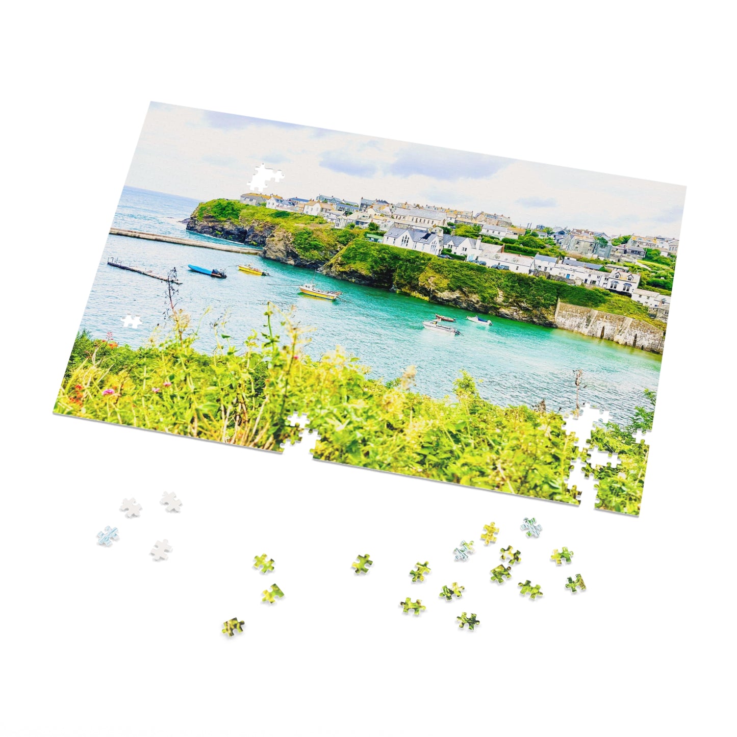 Cornwall Landscape Photograph Jigsaw Puzzle (30, 110, 252, 500,1000-Piece)