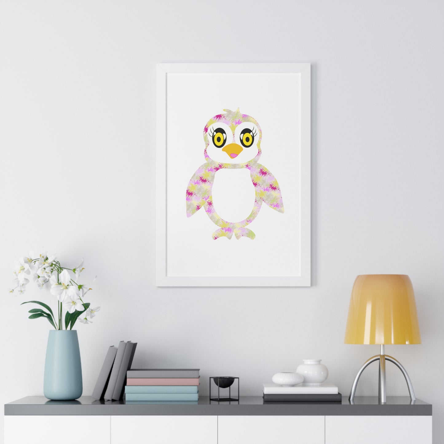 The Penguinies Art Framed Vertical Poster