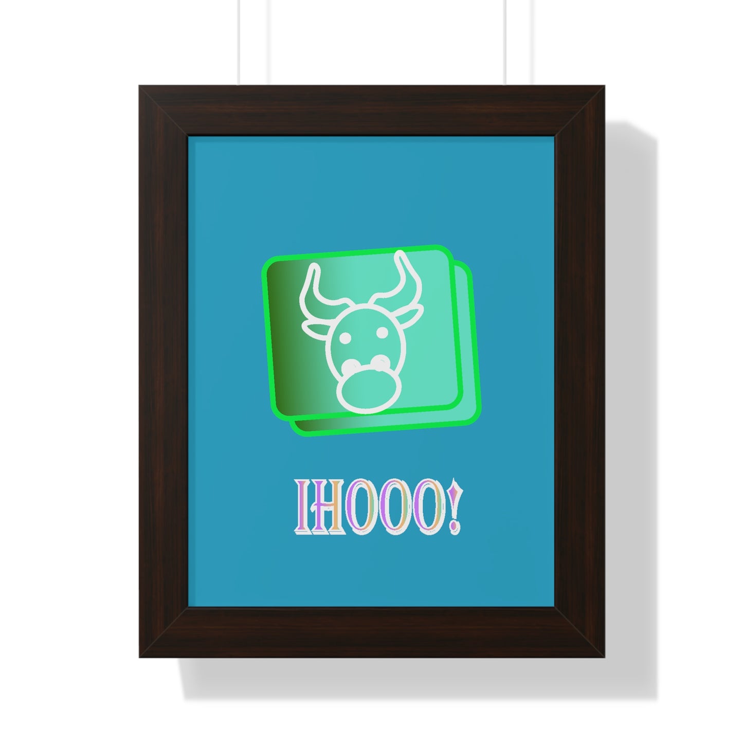 Framed Vertical Poster