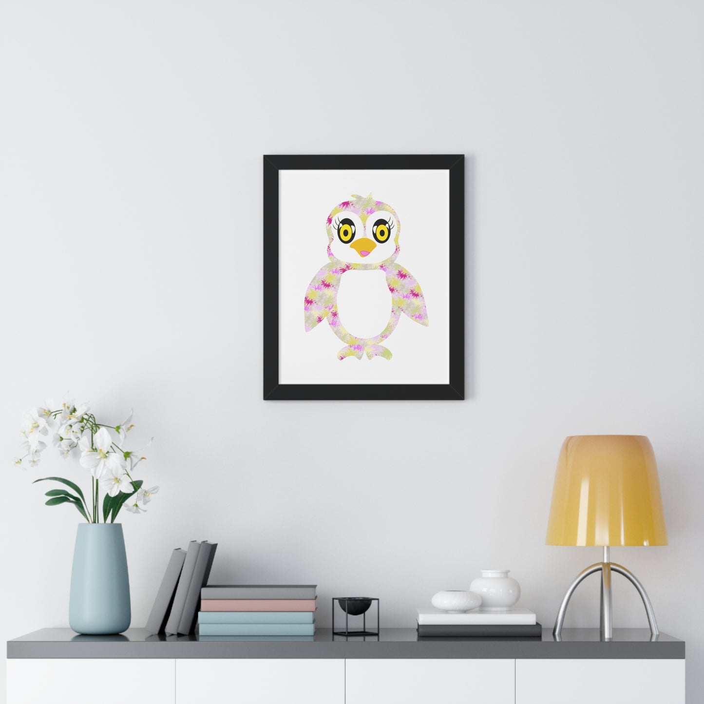 The Penguinies Art Framed Vertical Poster