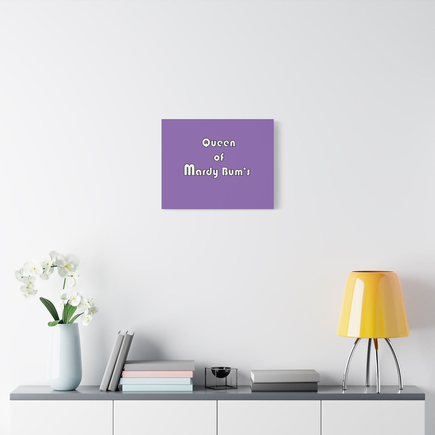 Queen of Mardy Bum's Matte Canvas, Stretched, 1.25"