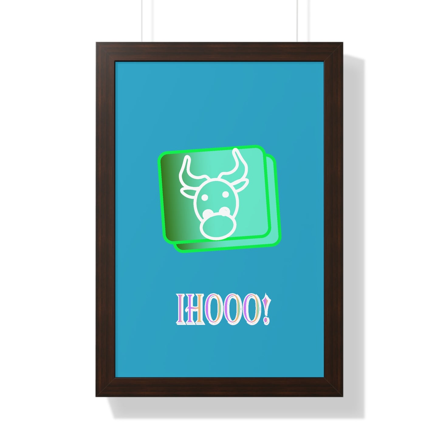 Framed Vertical Poster