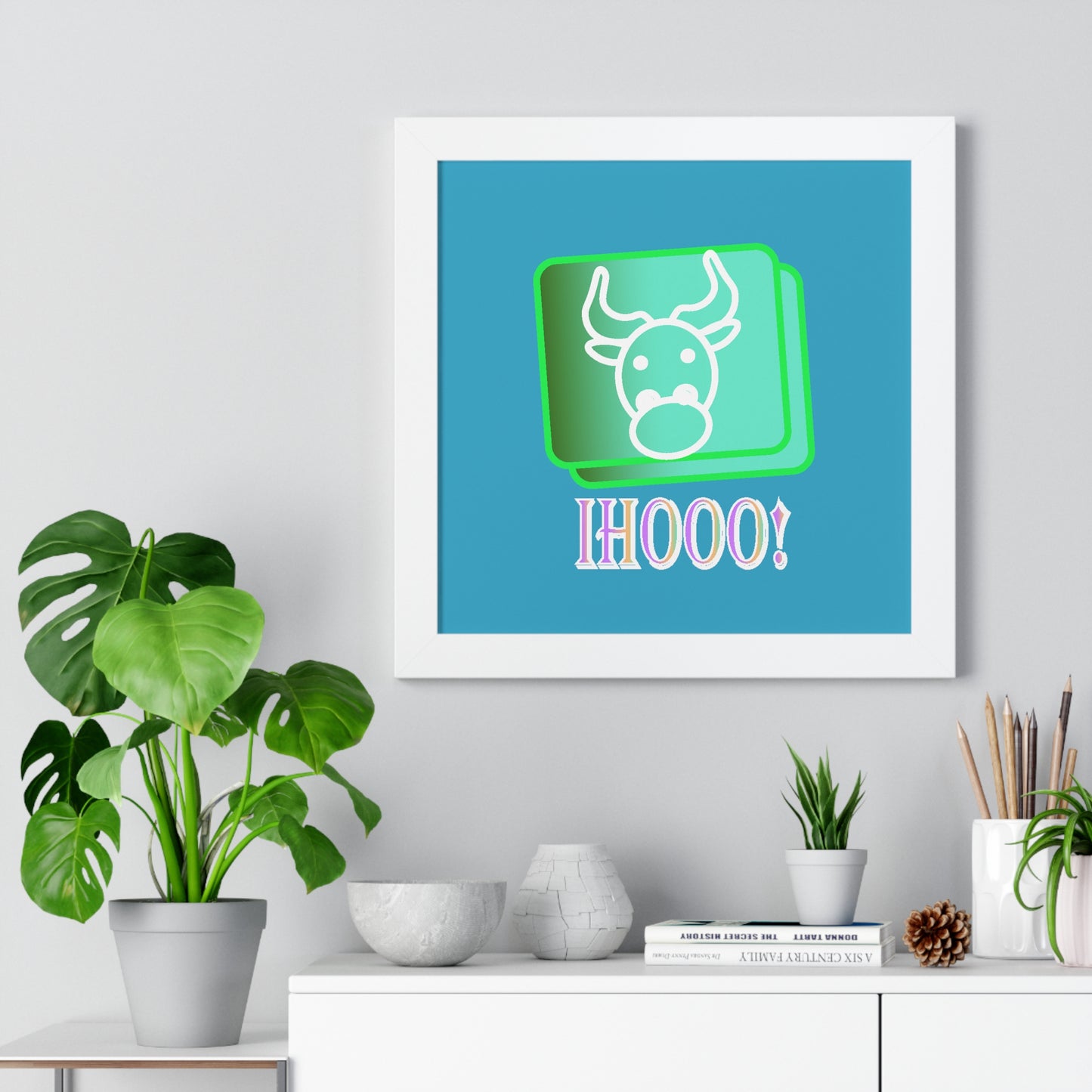 Framed Vertical Poster