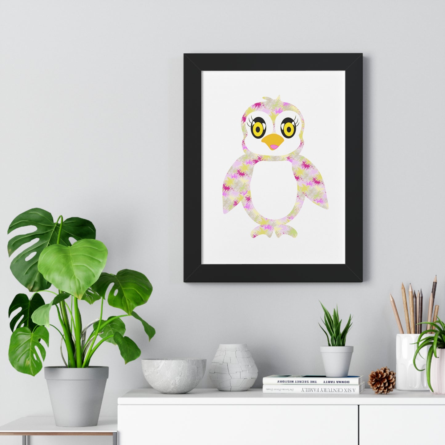 The Penguinies Art Framed Vertical Poster