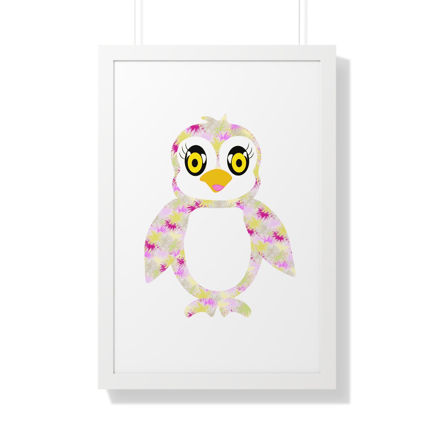 The Penguinies Art Framed Vertical Poster