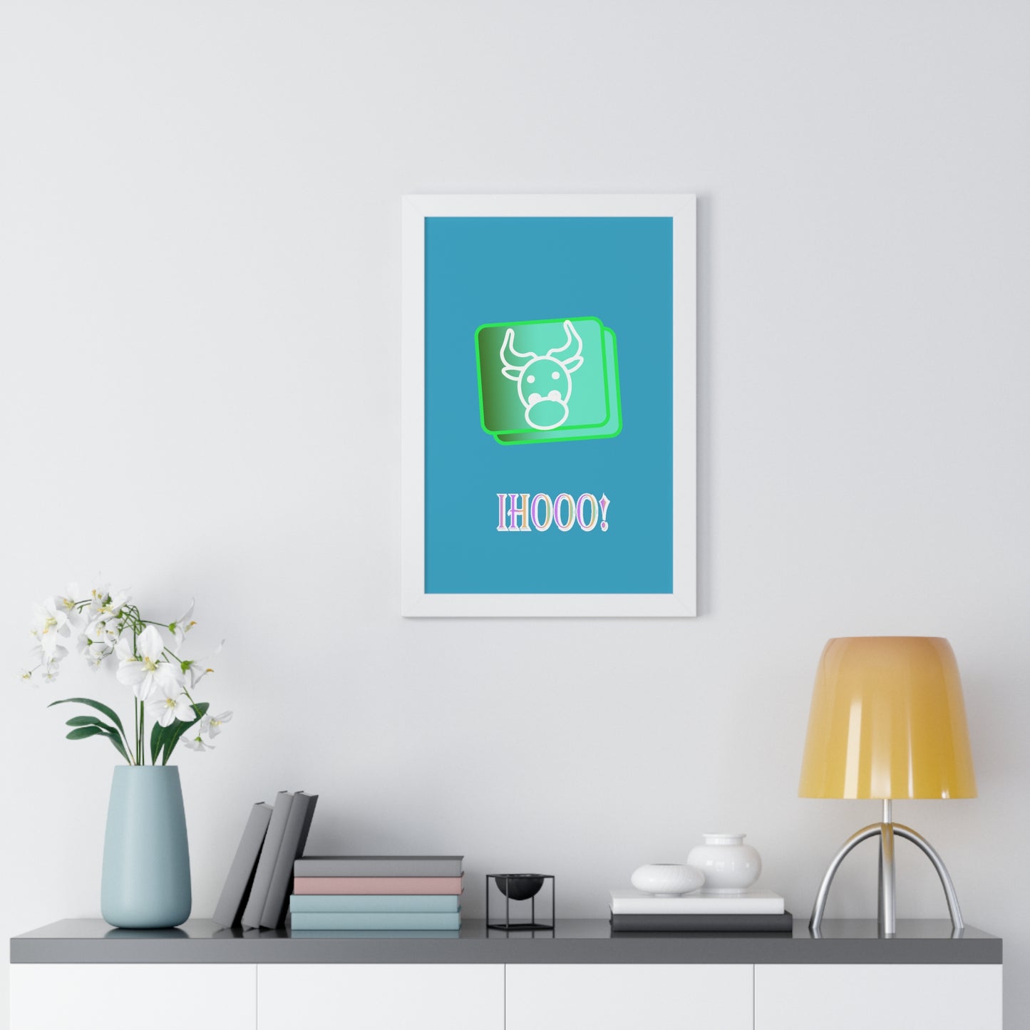 Framed Vertical Poster