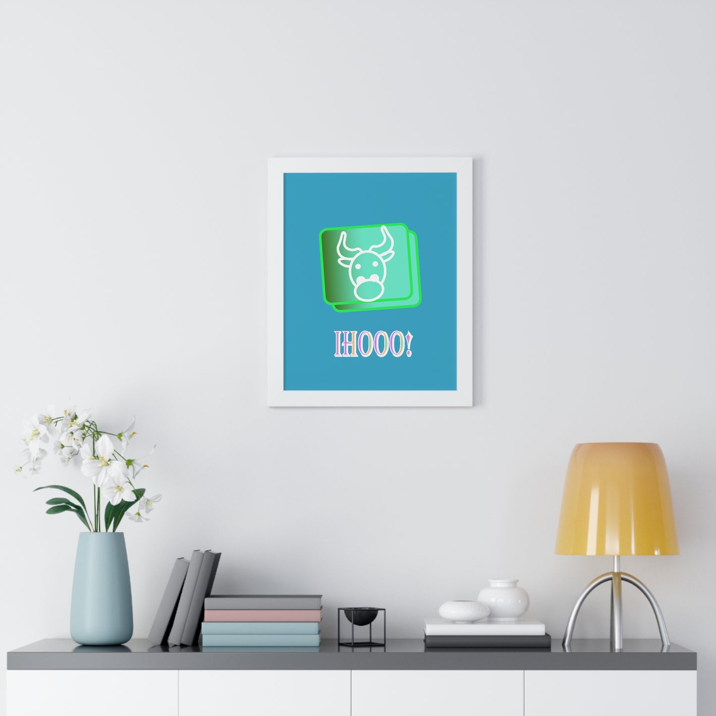 Framed Vertical Poster