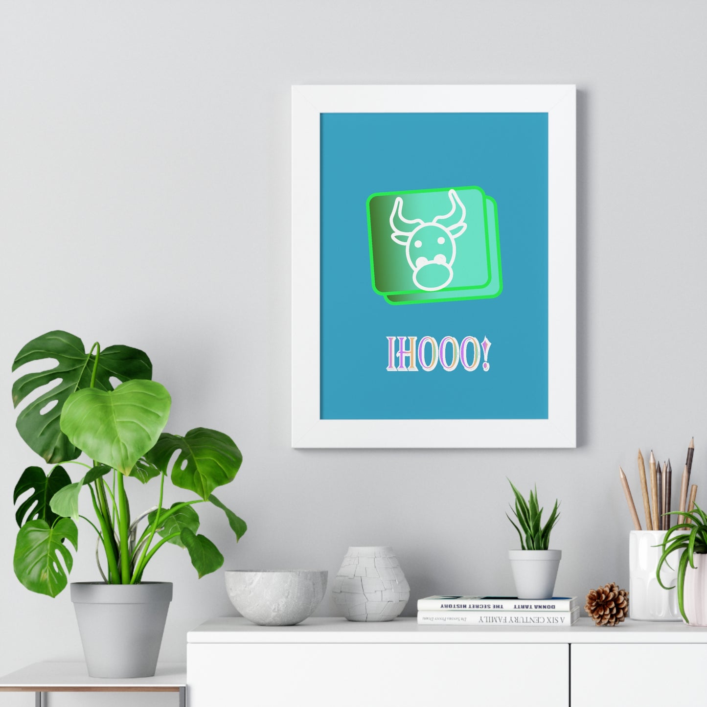 Framed Vertical Poster