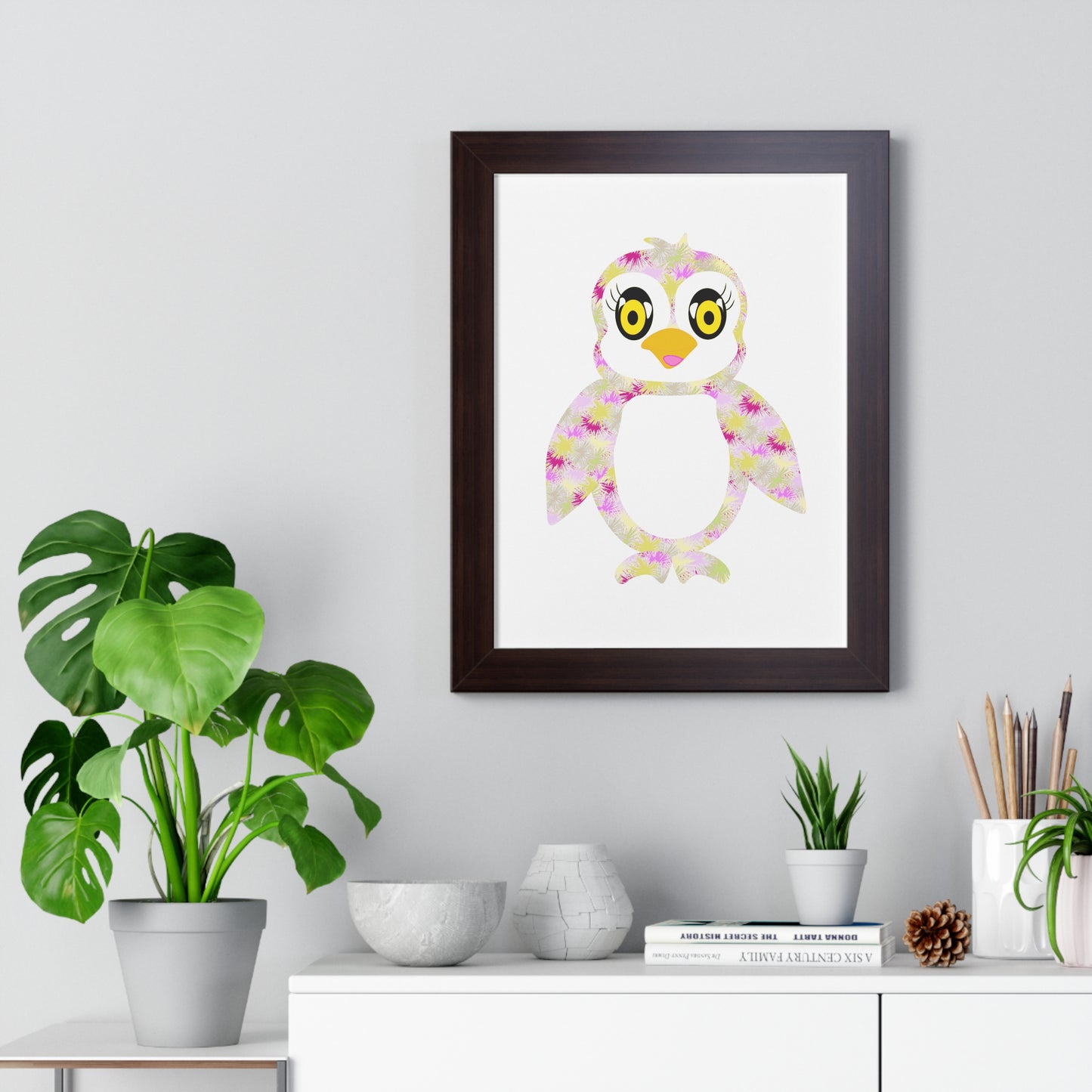 The Penguinies Art Framed Vertical Poster