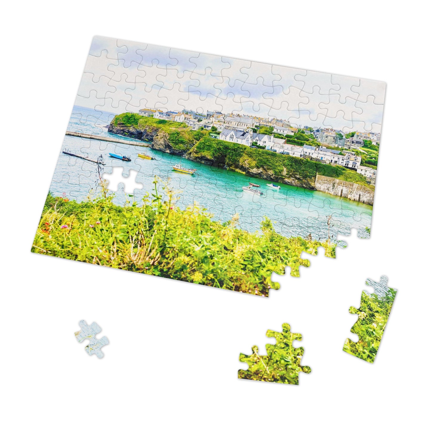 Cornwall Landscape Photograph Jigsaw Puzzle (30, 110, 252, 500,1000-Piece)