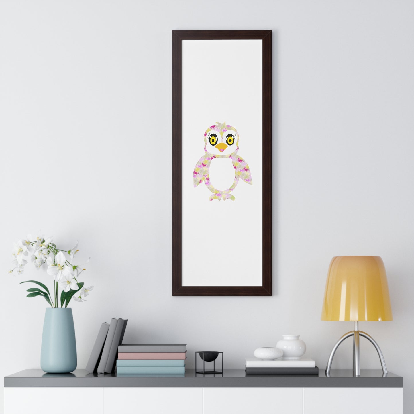 The Penguinies Art Framed Vertical Poster