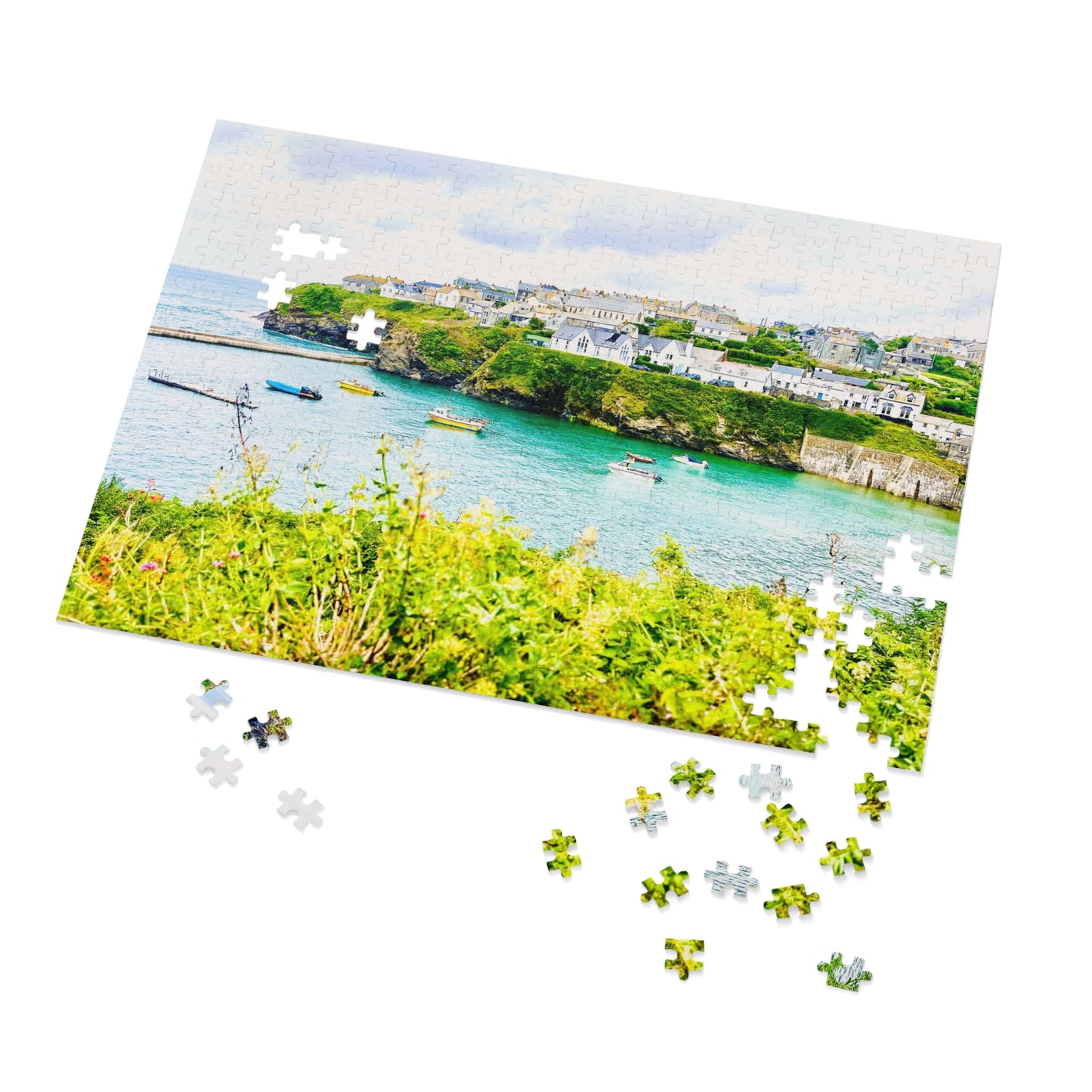 Cornwall Landscape Photograph Jigsaw Puzzle (30, 110, 252, 500,1000-Piece)