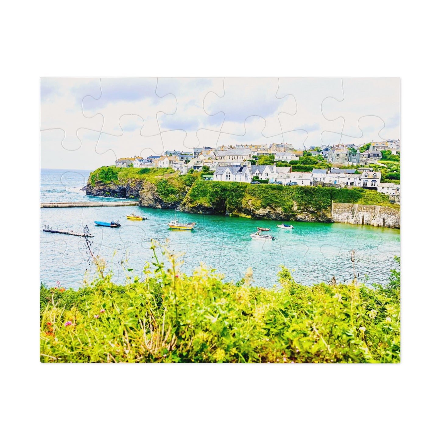 Cornwall Landscape Photograph Jigsaw Puzzle (30, 110, 252, 500,1000-Piece)