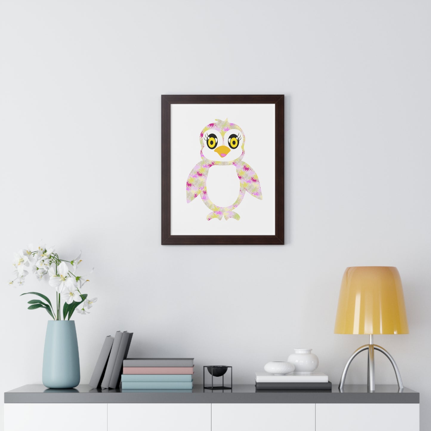 The Penguinies Art Framed Vertical Poster