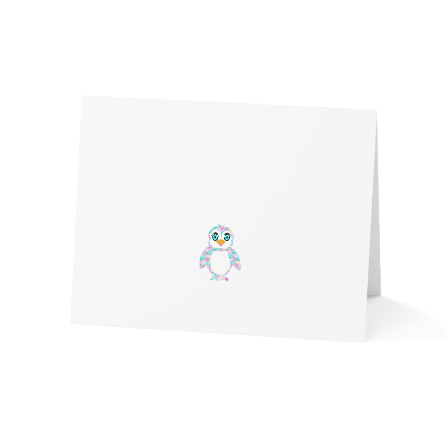 In a world full of penguins...Be a Penguinie! Greeting Cards (1, 10, 30, and 50pcs)