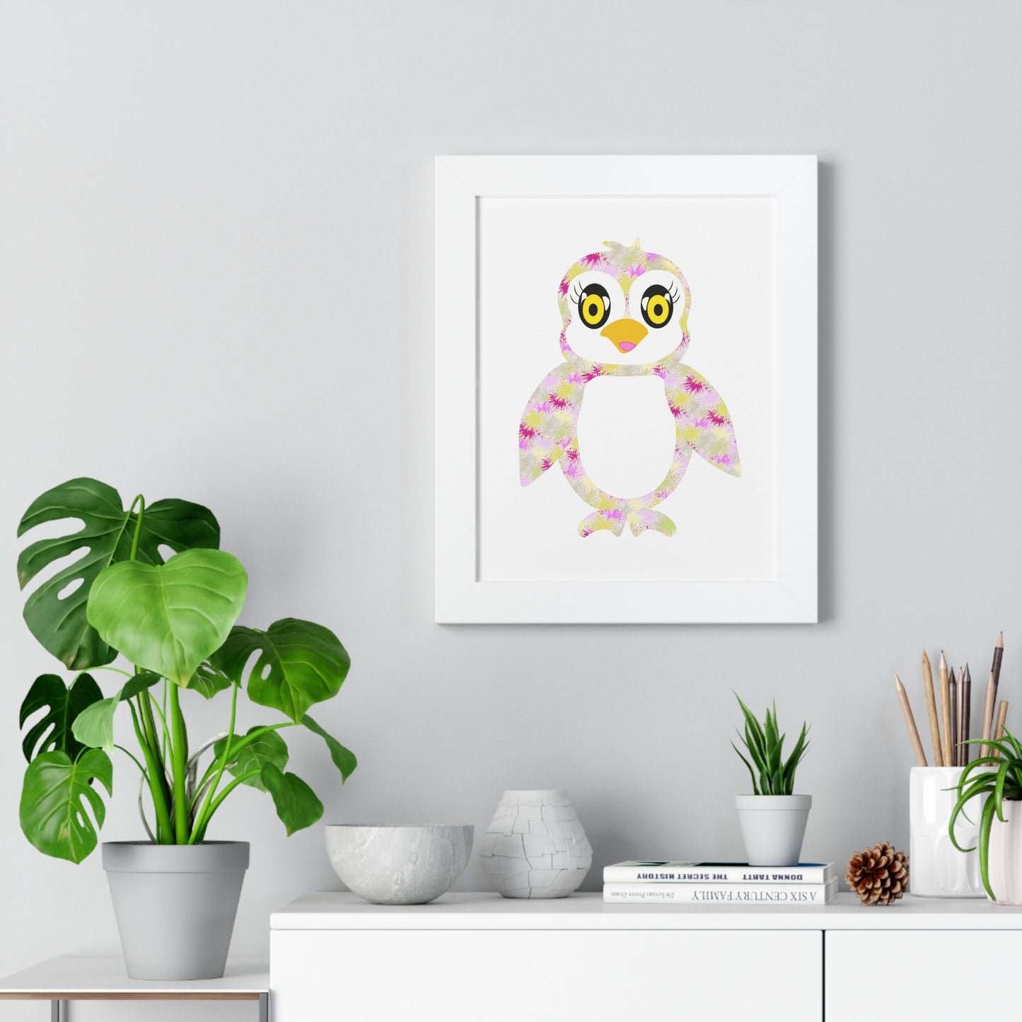 The Penguinies Art Framed Vertical Poster