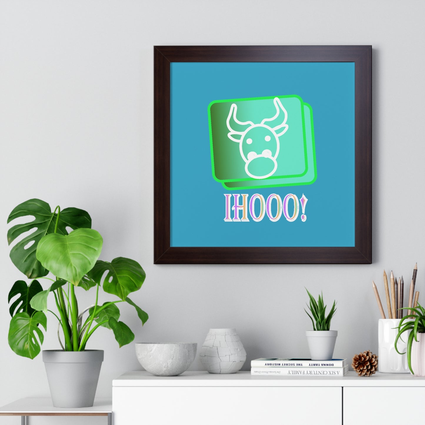 Framed Vertical Poster