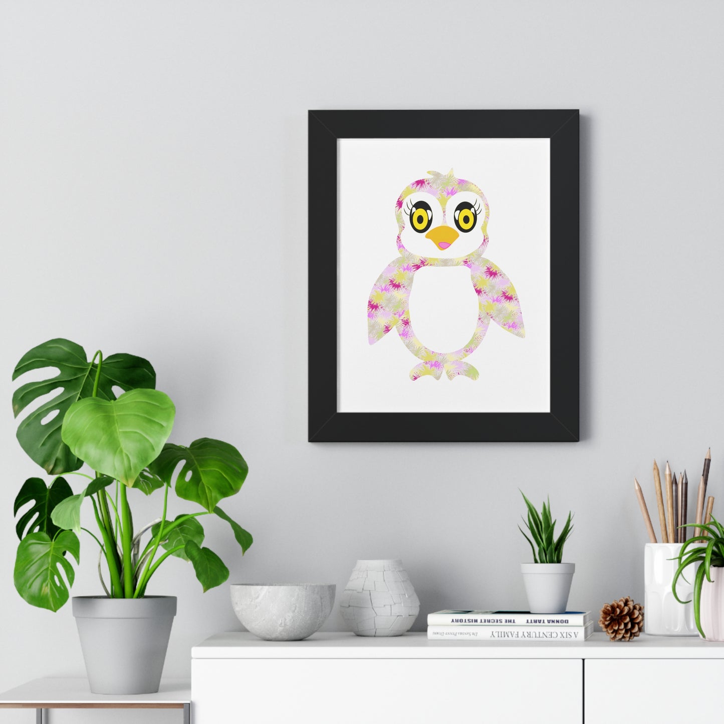 The Penguinies Art Framed Vertical Poster