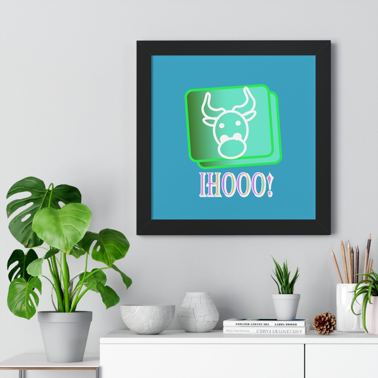 Framed Vertical Poster