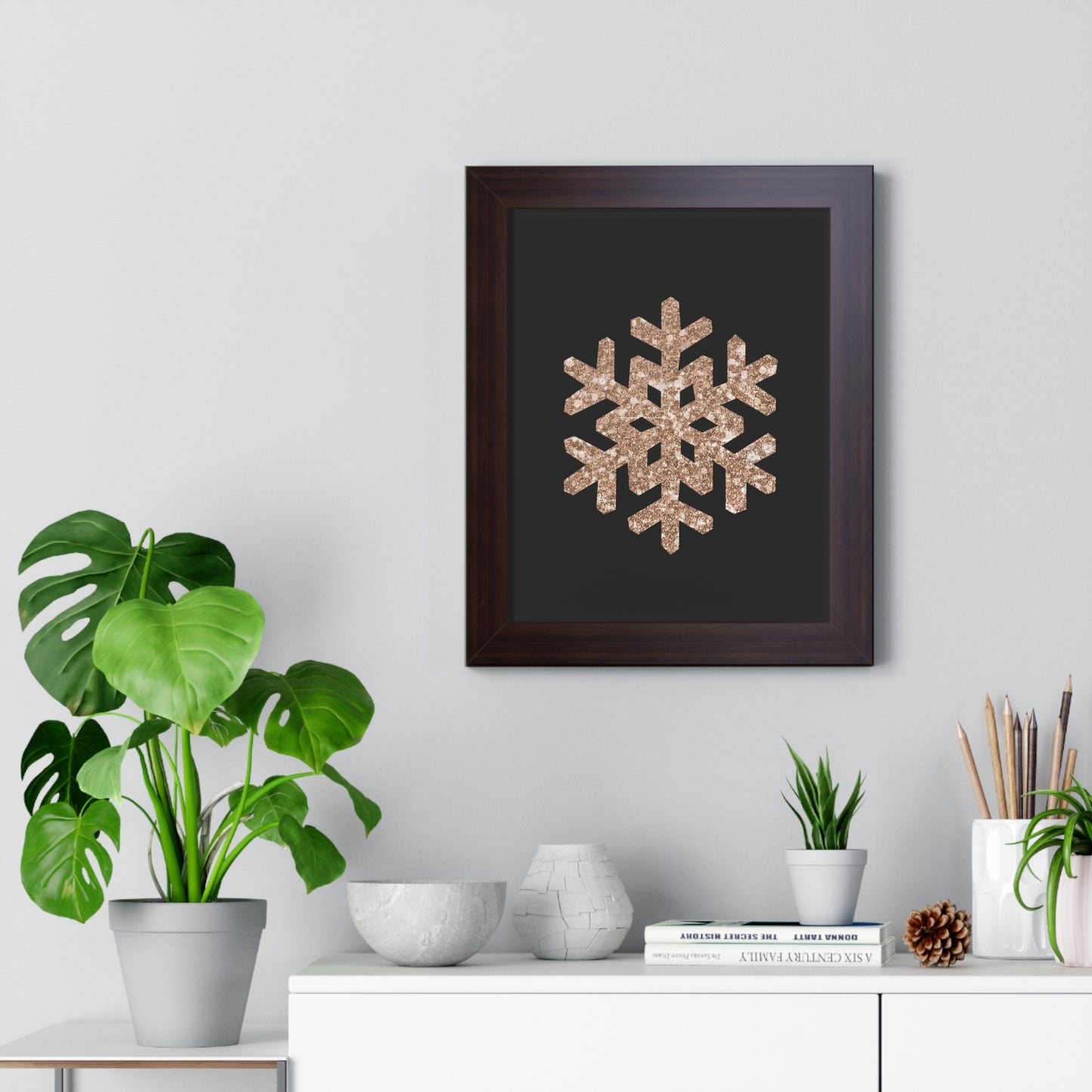 Framed Vertical Poster