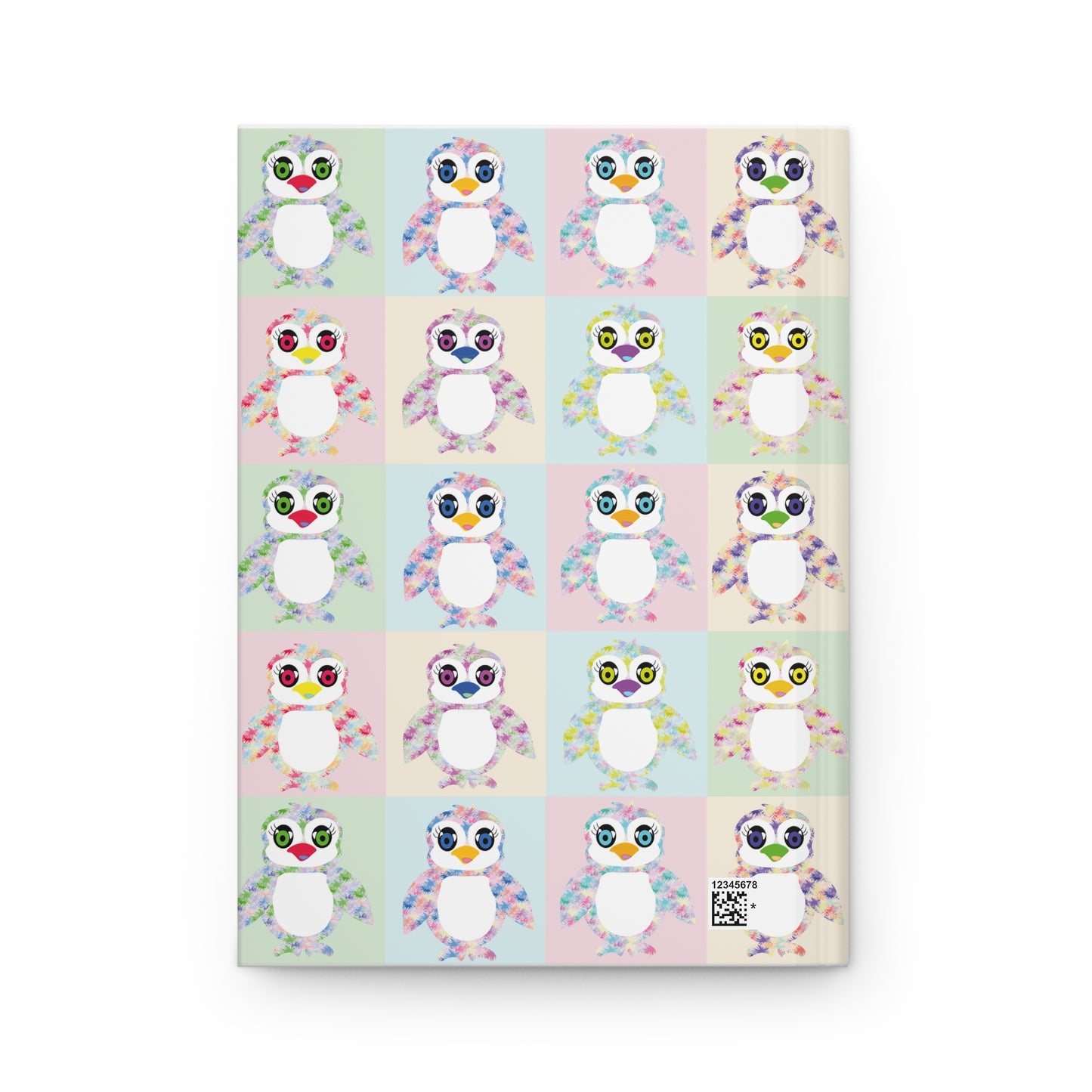 The Penguinies Pop Art Hardcover Journal Matte