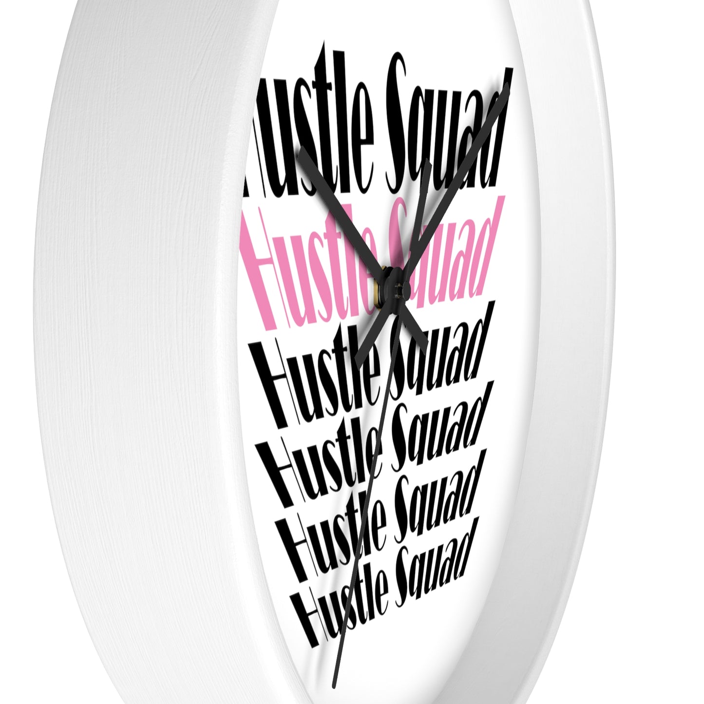 Hustle Squad Wall Clock