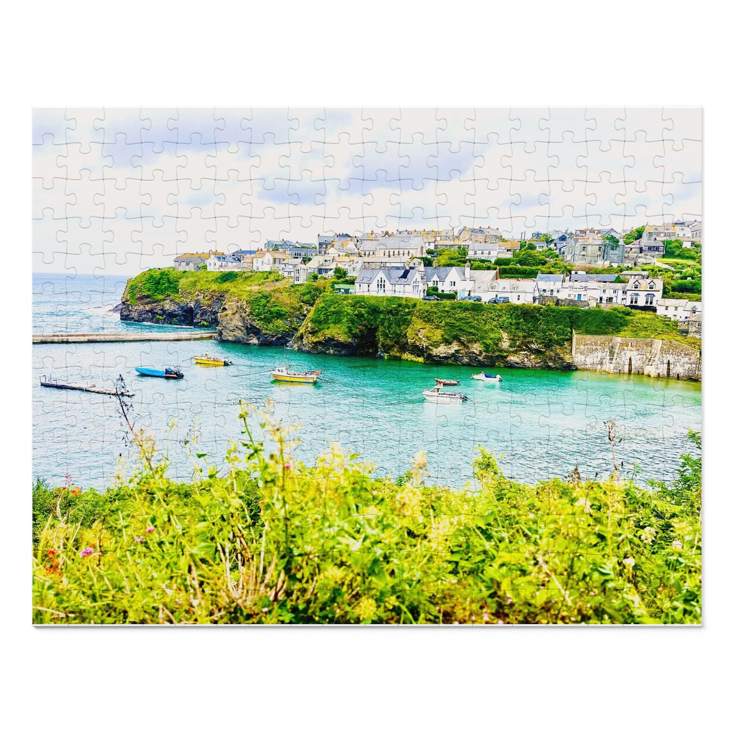Cornwall Landscape Photograph Jigsaw Puzzle (30, 110, 252, 500,1000-Piece)