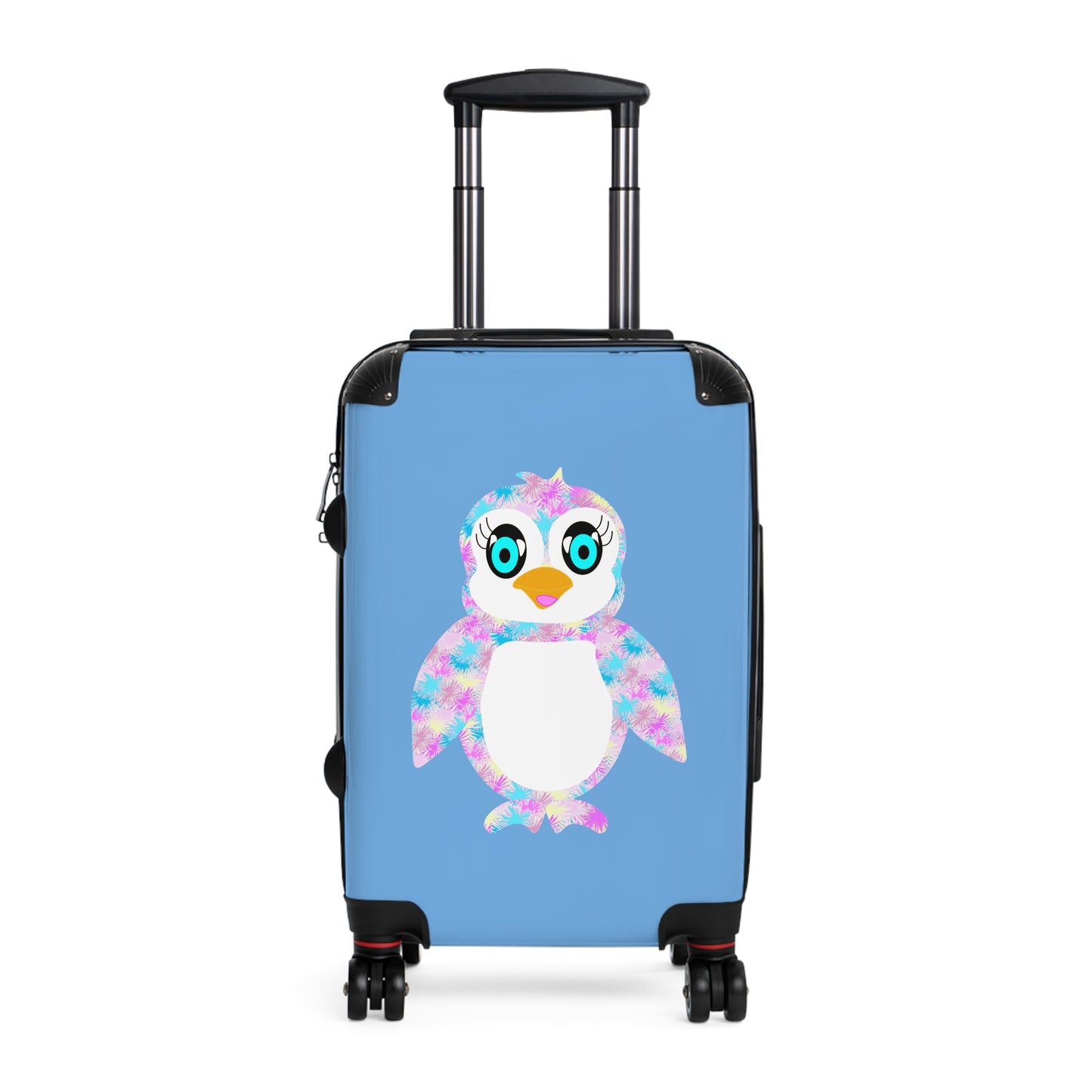 Penguinie Light Blue Suitcase
