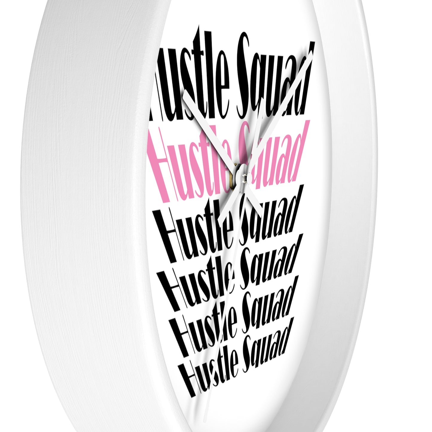 Hustle Squad Wall Clock