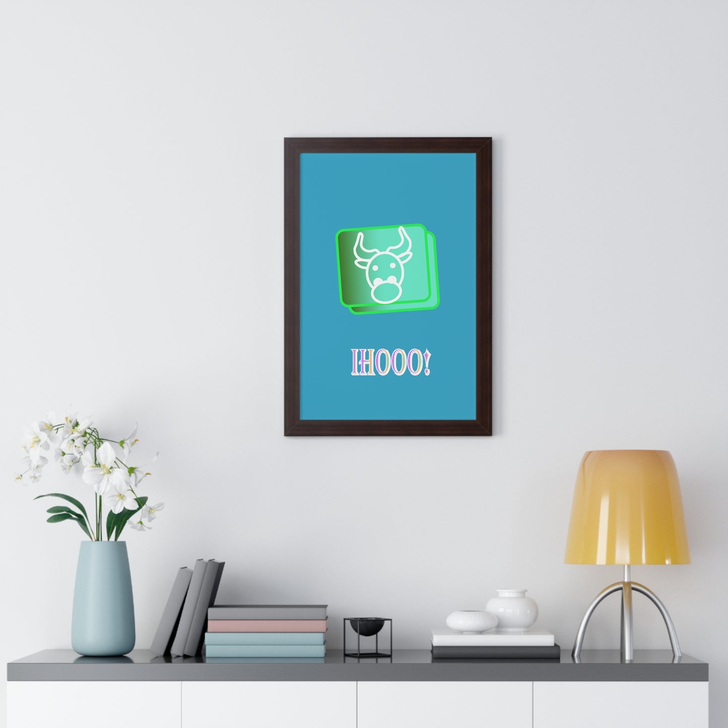 Framed Vertical Poster