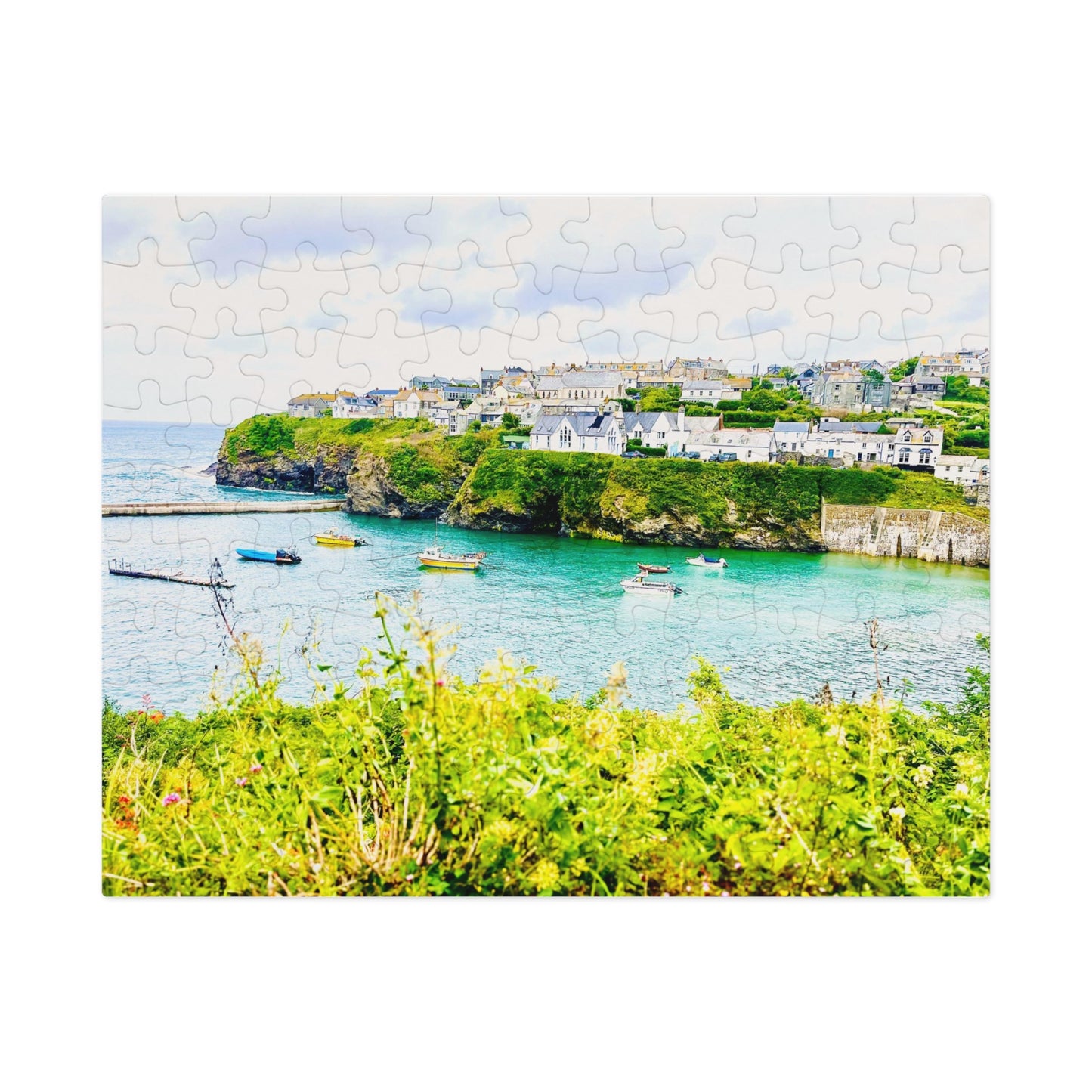 Cornwall Landscape Photograph Jigsaw Puzzle (30, 110, 252, 500,1000-Piece)