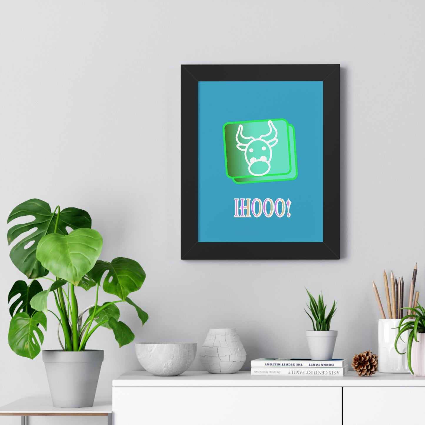 Framed Vertical Poster