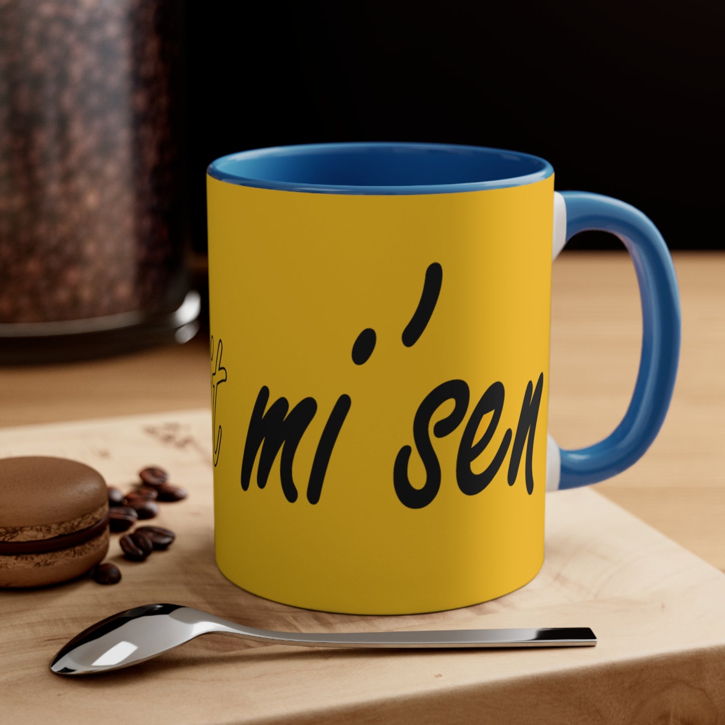 I'll do it mi' sen Sheffield Dialect Typography Quote Accent Coffee Mug, 11oz