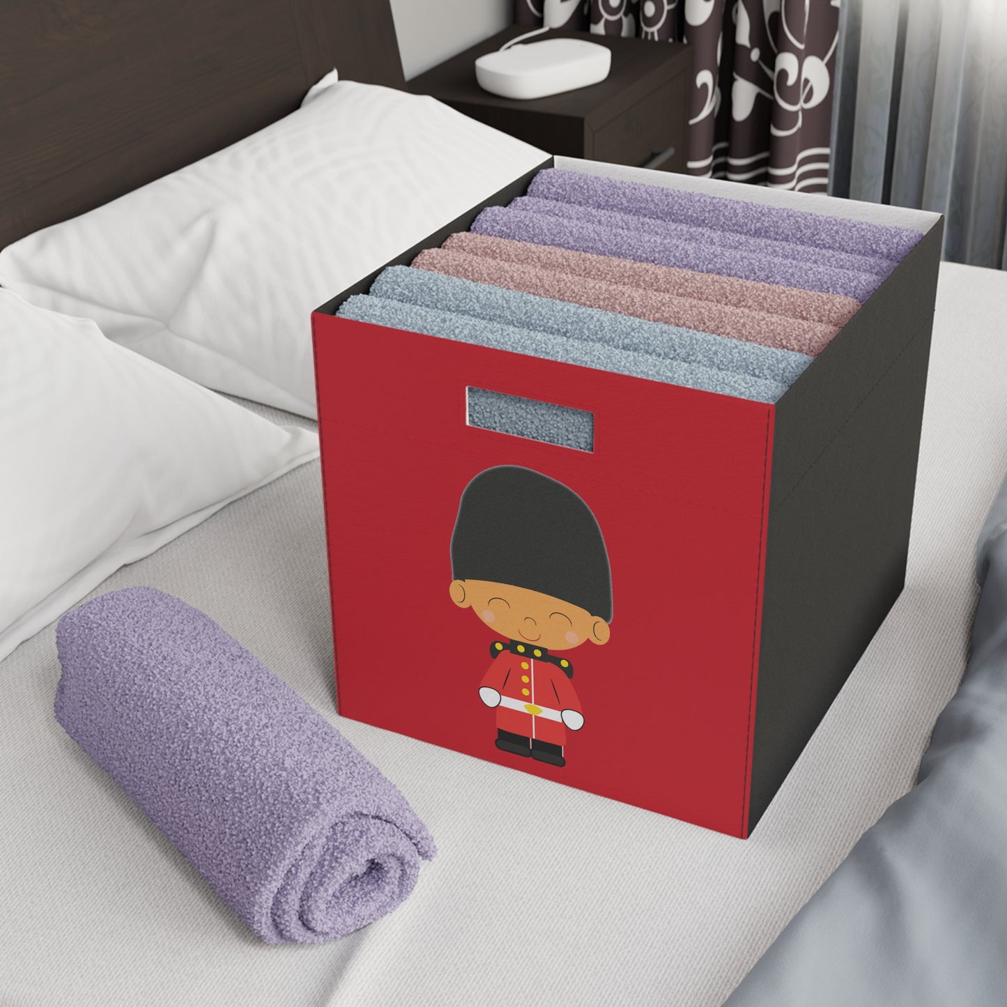 London Beefeater Illustrator Felt Storage Box
