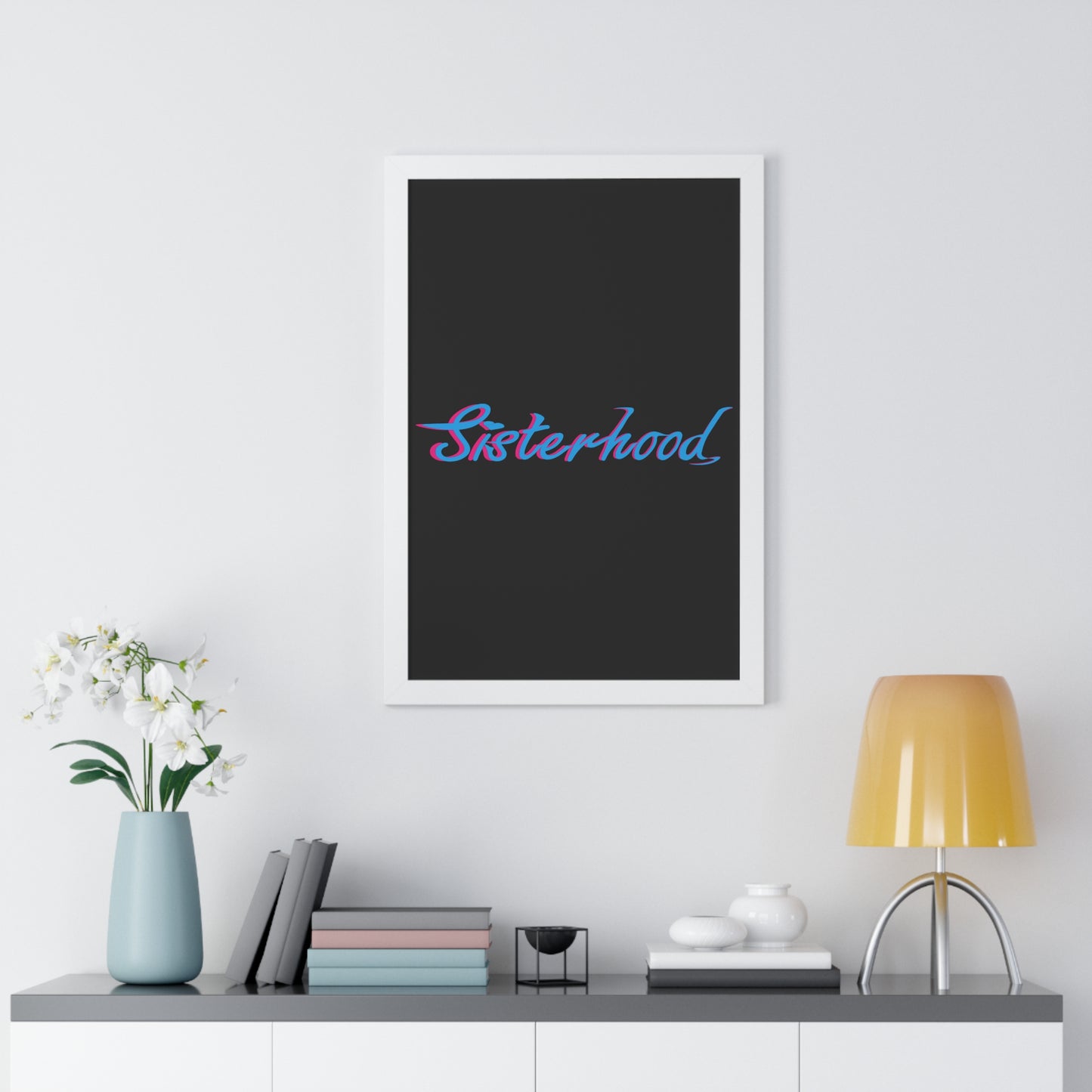 Framed Vertical Poster